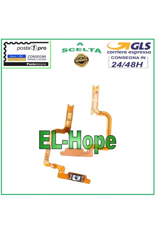 Câble plat flexible avec bouton marche/arrêt pour Oppo Realme 5 RMX1911