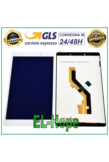 Écran LCD tactile en verre blanc pour Samsung Galaxy Tab A 8.0 SM-T290 Rev. Wi-Fi