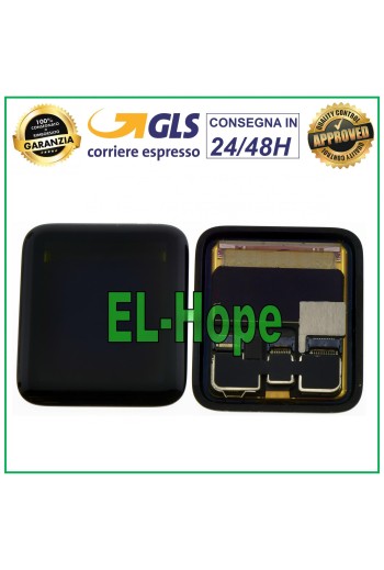 Écran tactile LCD pour montre connectée Apple Watch Series 2 A1757, verre de 38 mm
