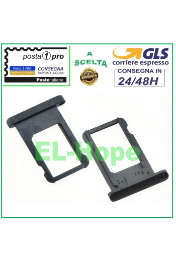COMPARTIMENT POUR CHARIOT À FENTES PORTE-CARTE NANO SIM APPLE IPAD 5 AIR GRIS