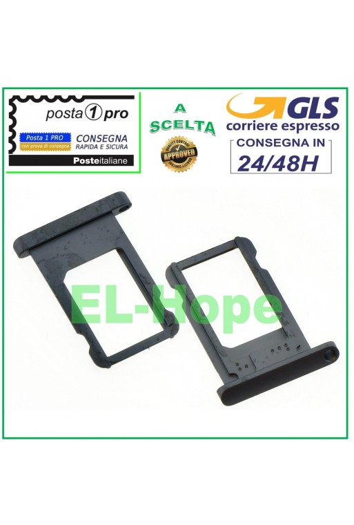COMPARTIMENT POUR CHARIOT À FENTES PORTE-CARTE NANO SIM APPLE IPAD 5 AIR GRIS