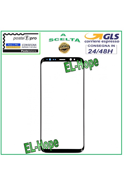 Vitre avant de remplacement pour Samsung Galaxy S8 SM-G950F SM-G950
