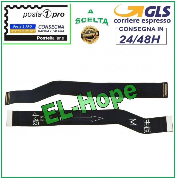Carte me're PCB a' connexion plate pour Huawei Honor 8X et View 10 Lite JSN-L21