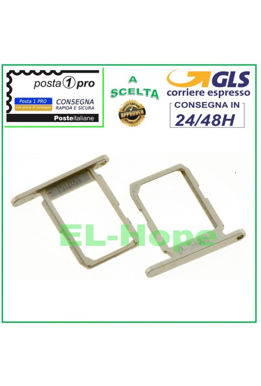 COMPARTIMENT POUR CHARIOT À FENTE CARTE NANO SIM SAMSUNG GALAXY S6 G920F CARTE OR