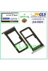 Compartiment pour carte SIM et carte micro SD pour Samsung Galaxy S7 SM-G930F Argente'