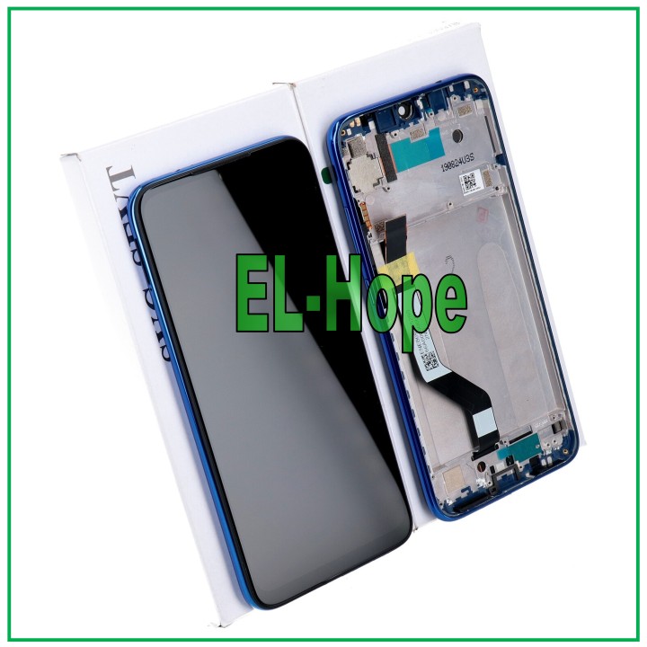 Écran LCD tactile bleu avec cadre d origine pour Xiaomi Redmi Note 7 / Note 7 Pro