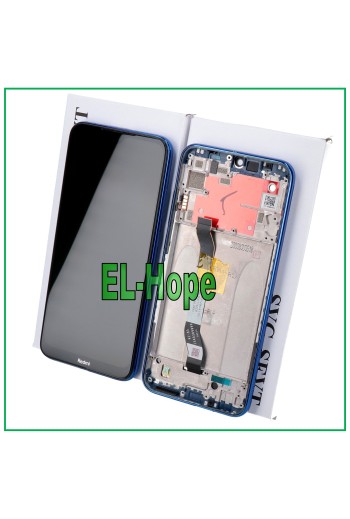 Écran LCD + cadre d origine Xiaomi Redmi Note 8T M1908C3XG Écran tactile bleu