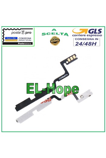 Touches latérales flexibles et plates pour augmenter ou diminuer le volume du téléphone Oppo Realme C31 RMX3501