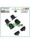 ENSEMBLE DE BOUTON DE LEVIER DE REMPLACEMENT L1 L2 R1 R2 + RESSORTS MANETTE PS4 SLIM JDM-030