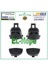 ENSEMBLE DE BOUTONS DE LEVIER DE REMPLACEMENT L1 L2 R1 R2 + RESSORTS POUR MANETTE PS4 JDM-050