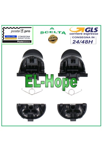 ENSEMBLE DE BOUTONS DE LEVIER DE REMPLACEMENT L1 L2 R1 R2 + RESSORTS POUR MANETTE PS4 JDM-050