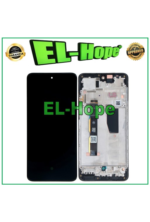 Écran LCD OLED + cadre pour Motorola Moto G84 5G XT2347, écran tactile en verre noir