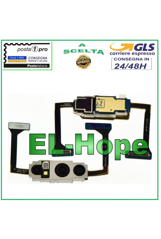 CAMÉRA ARRIÈRE POUR SAMSUNG GALAXY A90 SM-A905F MODULE DE CAMÉRA FLEXIBLE PLAT