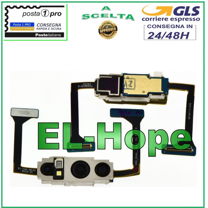 CAMÉRA ARRIÈRE POUR SAMSUNG GALAXY A90 SM-A905F MODULE DE CAMÉRA FLEXIBLE PLAT