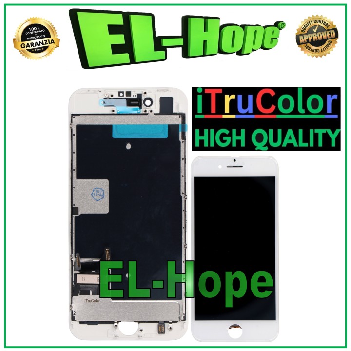 Écran LCD HD iTruColor pour Apple iPhone SE 2022, e'cran tactile en verre blanc