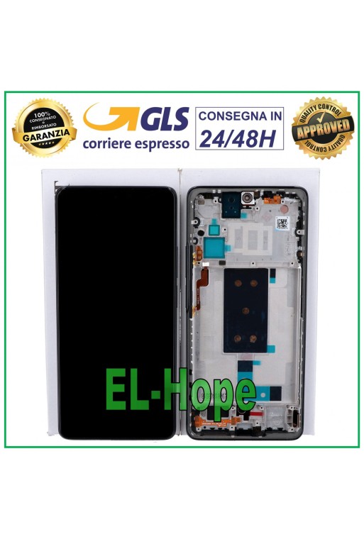 Écran tactile + LCD d origine Xiaomi Mi 11T 21081111RG / 11T PRO 2107113SG Noir