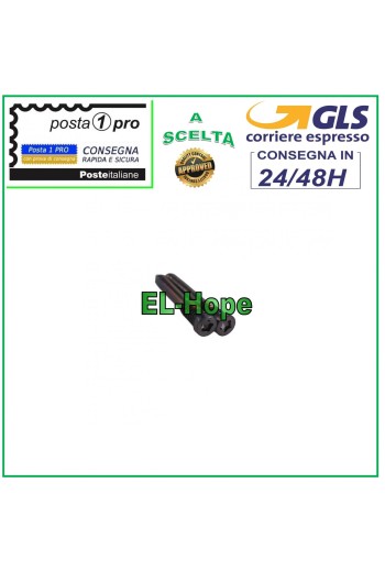PAIRE DE 2 VIS DE FERMETURE D ÉCRAN LCD PENTALOBE POUR IPHONE X XS XR XS MAX NOIRES TORX
