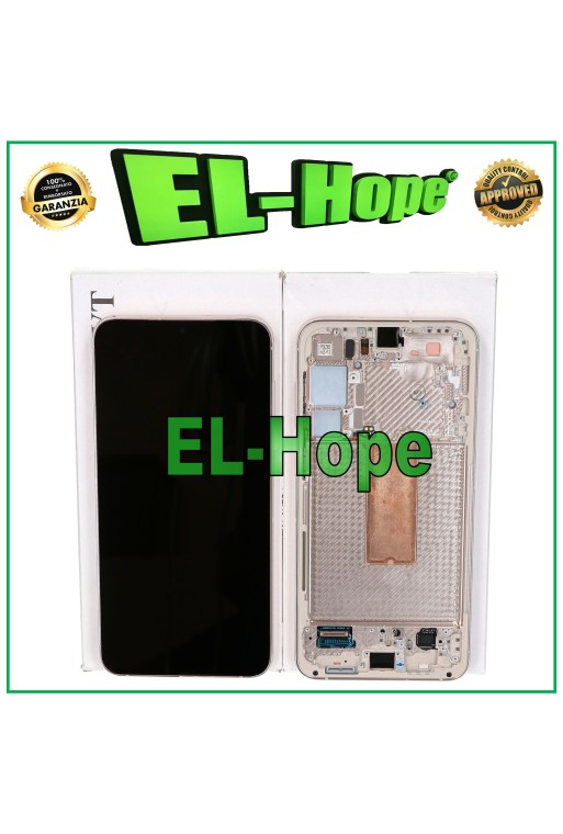 Écran tactile LCD d origine Samsung Galaxy S23+ Plus SM-S916 Crème Beige