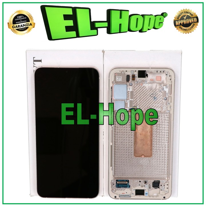 SERVICE D ÉCRAN TACTILE D ORIGINE SAMSUNG S23 PLUS SM-S916 CRÈME BEIGE GH82-30476B