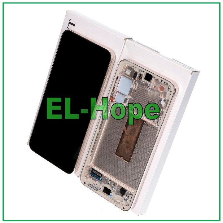 SERVICE D ÉCRAN TACTILE D ORIGINE SAMSUNG S23 PLUS SM-S916 CRÈME BEIGE GH82-30476B