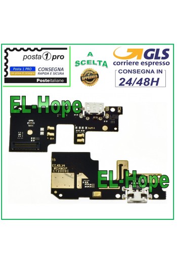 CONNECTEUR DE CHARGE REDMI 5 PLUS MICROPHONE DOCK PCB CHARGE MICRO USB