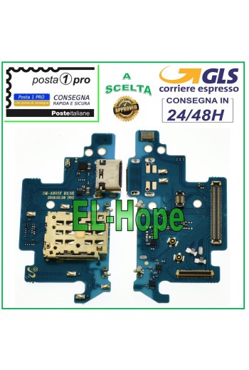 CONNECTEUR DE CHARGE LECTEUR SIM SAMSUNG GALAXY A90 SM-A905F MICROPHONE CHARGE
