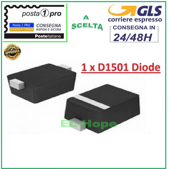 Puce IC DIODE D1501 RÉTROÉCLAIRAGE POUR APPLE IPHONE 6G 6 PLUS SE