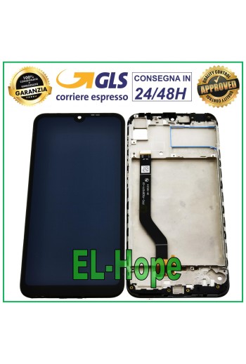 Cadre d écran LCD pour Huawei Y7 2019 DUB-LX1 LX2 L22 Écran tactile en verre