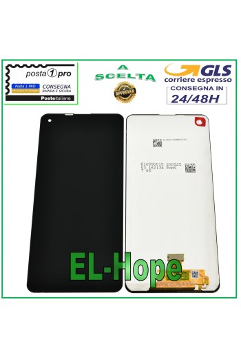 Écran LCD tactile noir pour Samsung Galaxy A21S SM-A217 SM-A217F