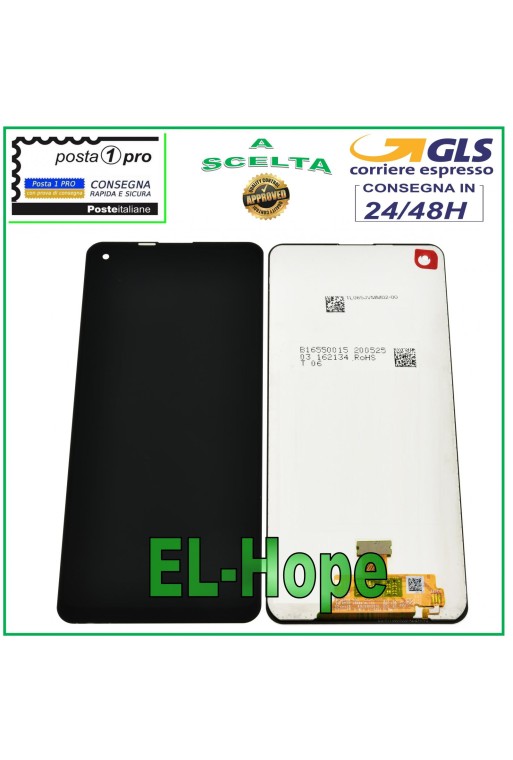 Écran LCD tactile noir pour Samsung Galaxy A21S SM-A217 SM-A217F