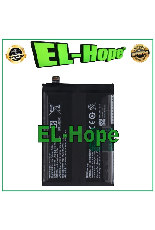 Batterie BLP861 pour OnePlus Nord 2 5G DN2101 DN2103 4500 mAh, identique à l original