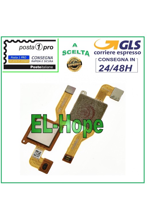 Bouton d accueil plat et flexible avec capteur d empreintes digitales pour Xiaomi Redmi Note 5 Or