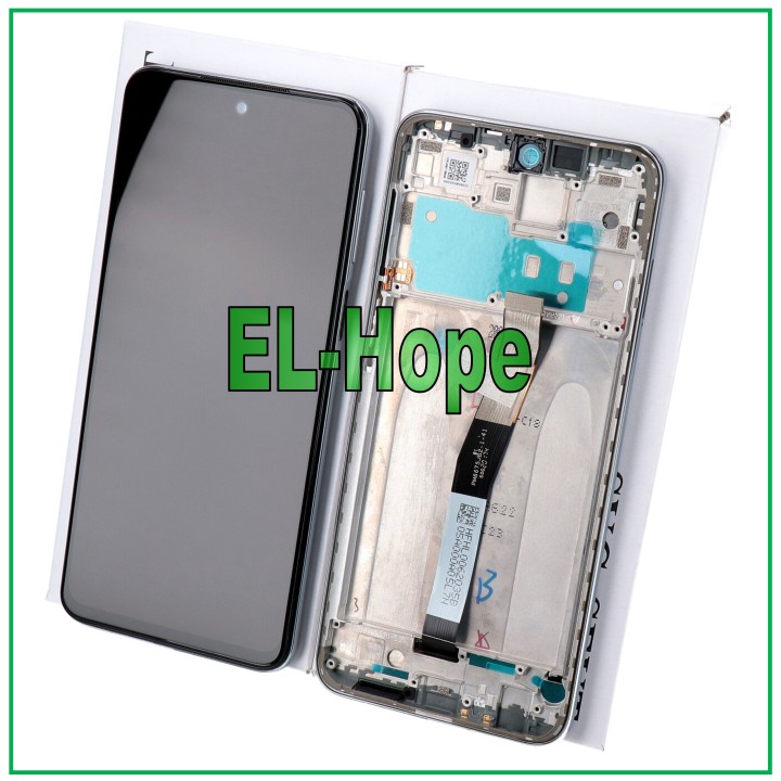 Écran tactile d origine Xiaomi Redmi Note 9 Pro M2003J6 M2003J6B2G, cadre blanc