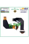 Connecteur de charge plat et flexible pour station d accueil Huawei P40 ANA-LX9 LX4 NX9, type C