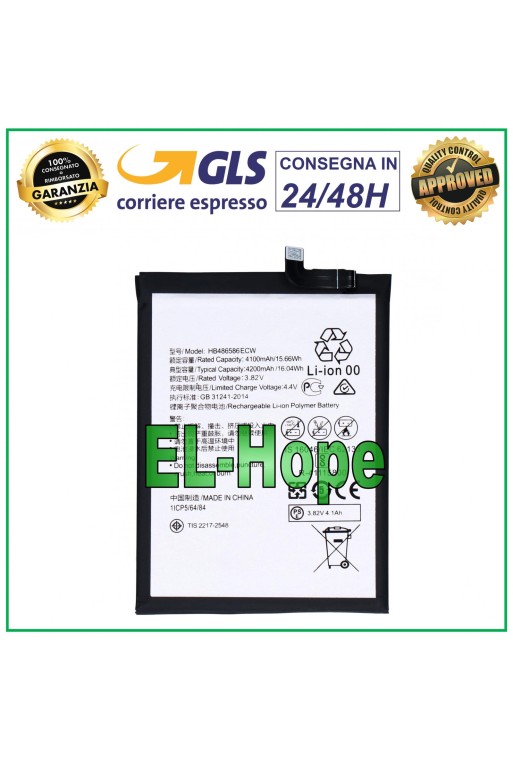 Batterie HB486586ECW pour Huawei Mate 30 / P40 Lite / Nova 6 SE / Nova 7i