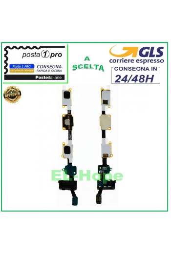 Clavier plat flexible avec bouton d accueil pour Samsung Galaxy J7 2016 J710 FN et prise audio 