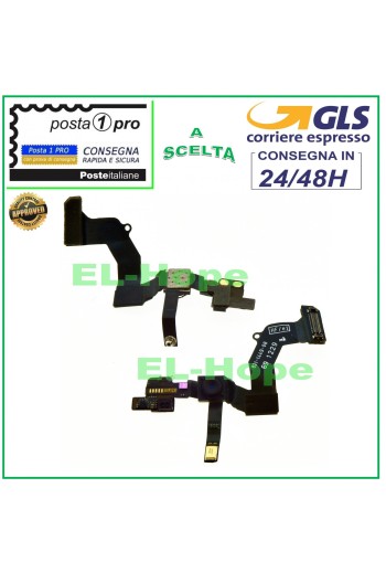 CAMÉRA FRONTAL À CAPTEUR DE PROXIMITÉ PLAT POUR APPLE IPHONE 5 5G MICROPHONE