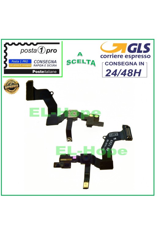 CAMÉRA FRONTAL À CAPTEUR DE PROXIMITÉ PLAT POUR APPLE IPHONE 5 5G MICROPHONE