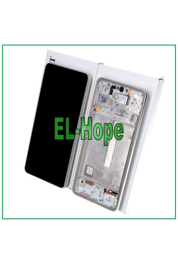 Écran LCD + cadre d origine Samsung Galaxy A53 5G SM-A536 A536B tactile blanc
