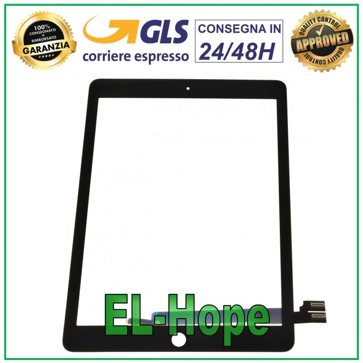 ÉCRAN TACTILE POUR APPLE IPAD PRO 9.7 A1673 A1674 A1675 WIFI ET 3G VERRE NOIR
