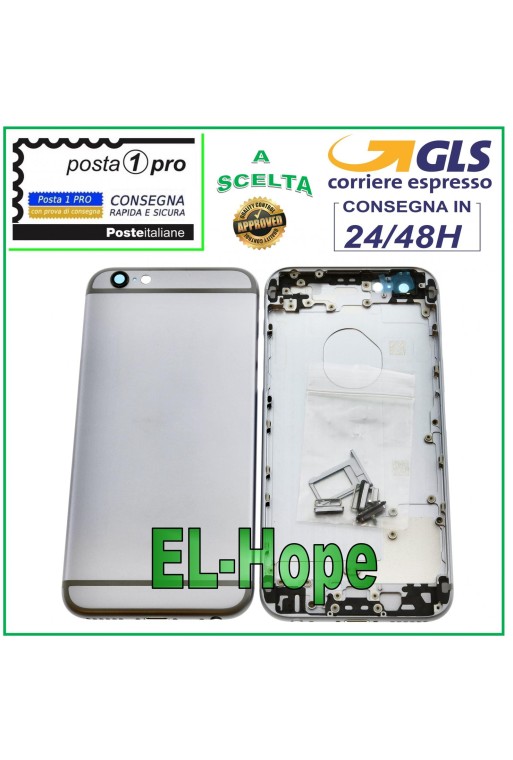 Coque arrière grise pour Apple iPhone 6/6G
