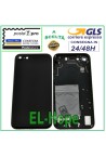 Coque arrie're pour Apple iPhone 7/7G, coque arrie're noire brillante
