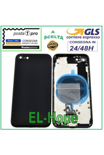 Coque arrière noire pour Apple iPhone 8/8G