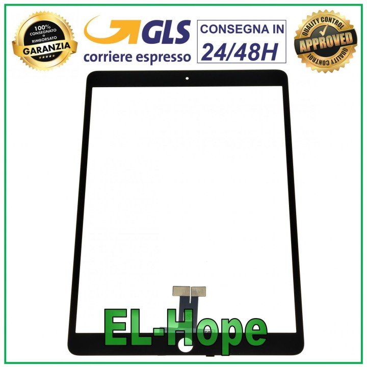 ÉCRAN TACTILE POUR APPLE IPAD PRO 10.5 A1701 A1709 VERRE NOIR NUMÉRISEUR NOIR