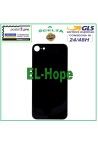 Coque arrie're en verre pour Apple iPhone 8 Noir