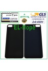 Coque arrie're en verre pour iPhone 8 Plus (noir)
