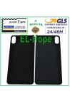 Coque arrie're en verre pour iPhone XS Max Noir
