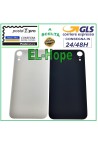 Coque arrie're en verre pour iPhone XR (blanc)