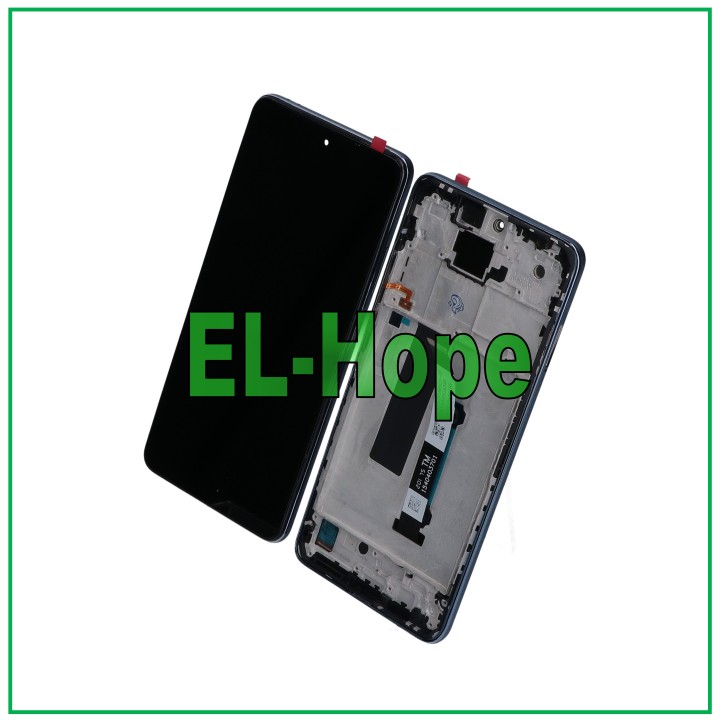 Cadre d affichage LCD pour Xiaomi Mi 10T Lite M2007J17G, e'cran tactile assemble', noir