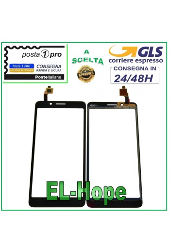 Vitre tactile Alcatel 1C 2019 OT-5003 OT-5003D Noir